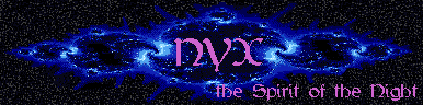 Nyx, the Spirit of the Night
