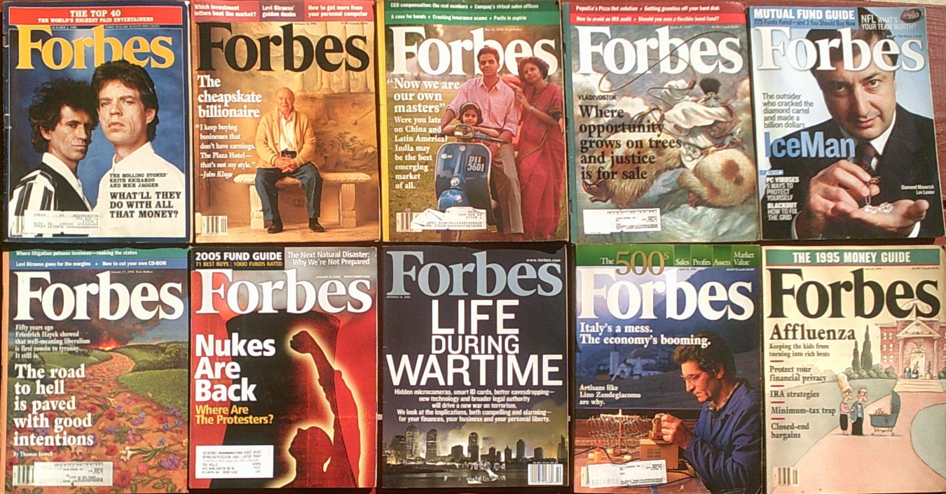 Favorite FORBES covers Ted Willi