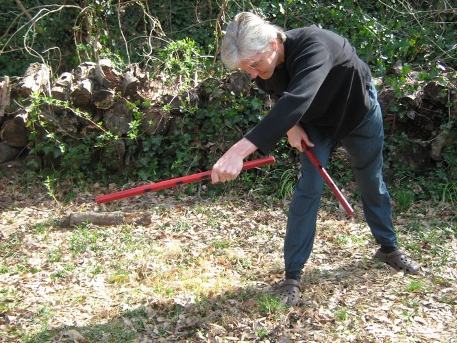 dance movement with sticks