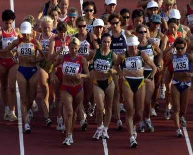 Women's 20K group